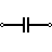 kondensaatori sümbol